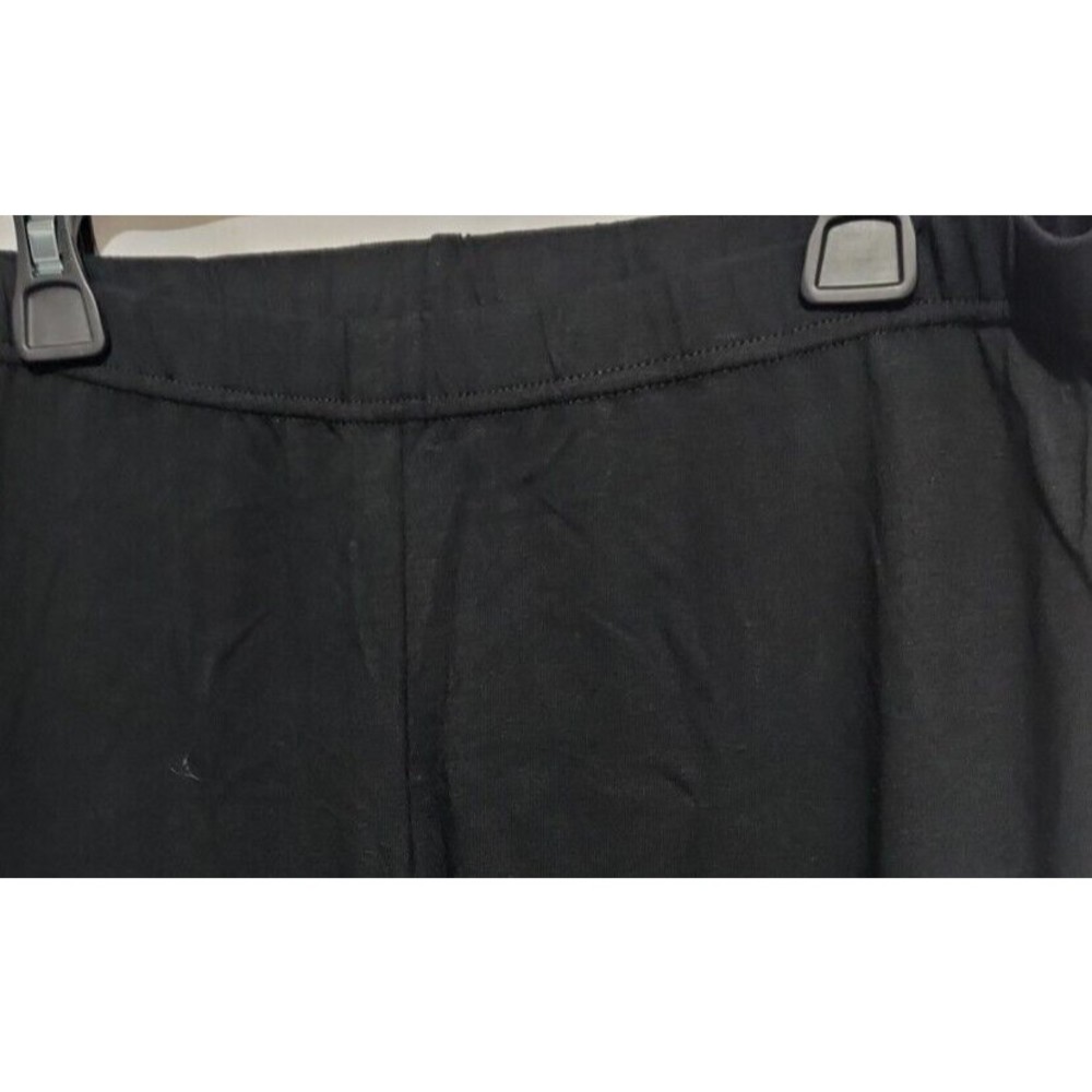 2 Pair Womens Xhilaration Capri Leggings XL Black Cotton Blend Workout - Picture 5 of 5